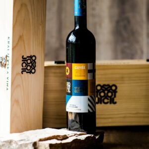 Drvena kutija za vino 1 boca